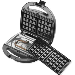 Petit Électroménager|Tempsl Appareil croque gaufre grill Techwood®