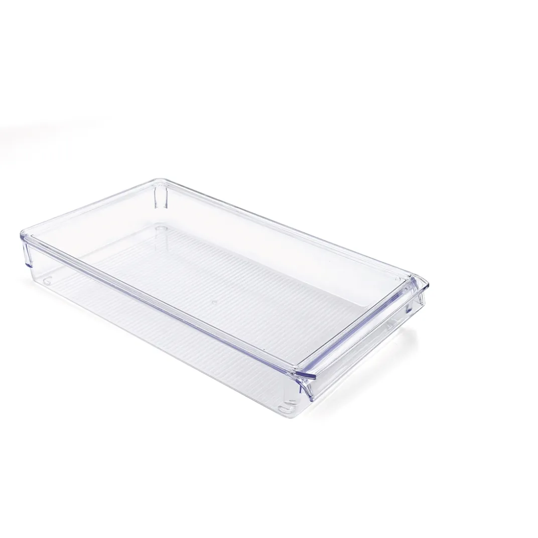 Organisation Et Entretien|Tempsl Bac de rangement Superposable 10 x 37 x 10 cm