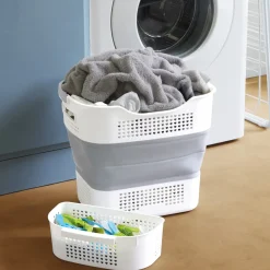 Lavage, Séchage Et Repassage|Tempsl Bac à linge pliable