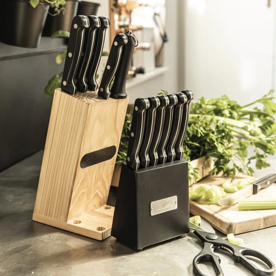 Découpe|Art De La Table|Tempsl Bloc de couteaux 15 pièces Pradel France ®