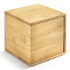 Idées Cadeaux Noël|Accessoires Bureau|Tempsl Bloc vide poches bambou