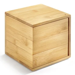 Idées Cadeaux Noël|Accessoires Bureau|Tempsl Bloc vide poches bambou