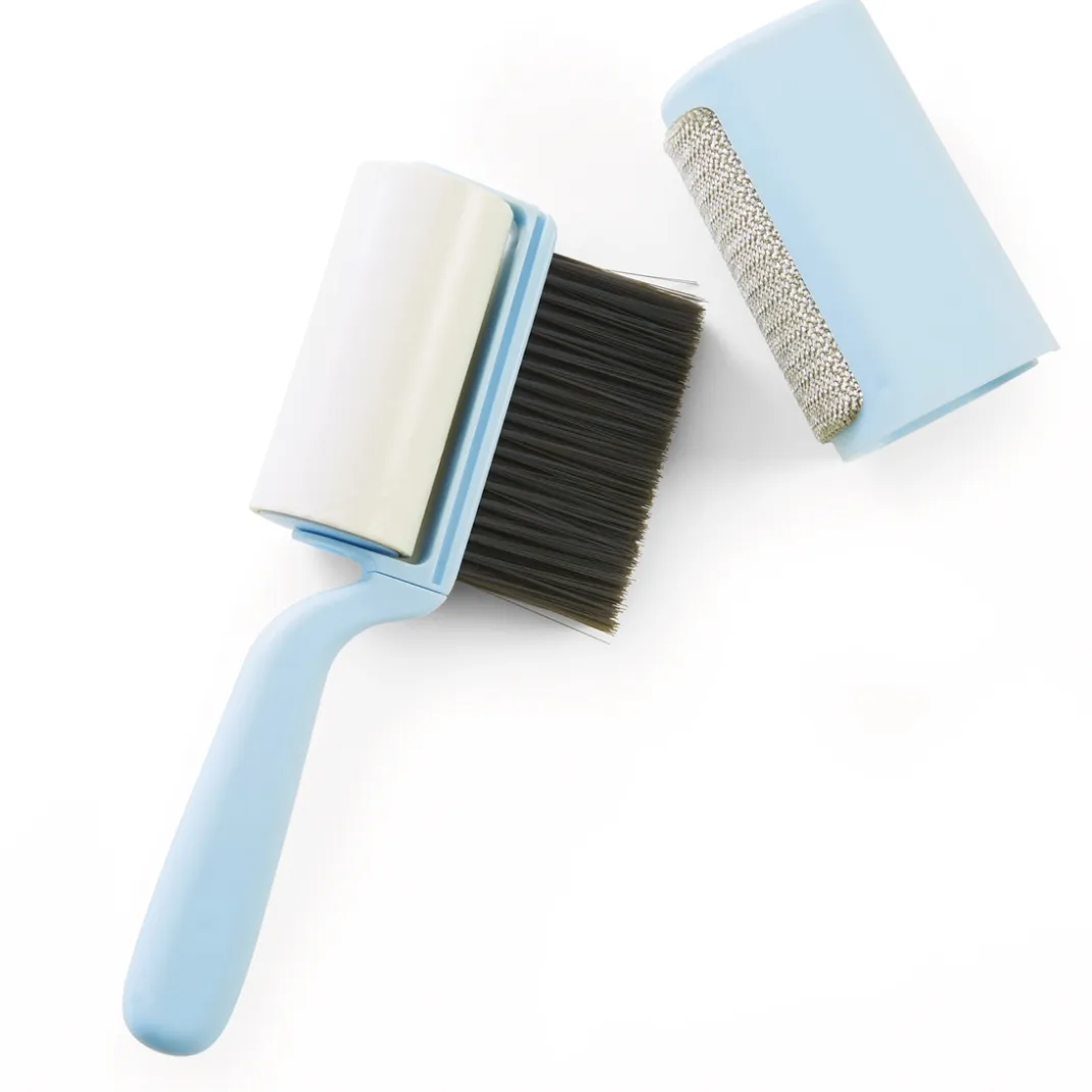 Housses Et Accessoires De Rangement|Tempsl Brosse 3 en 1 bleue