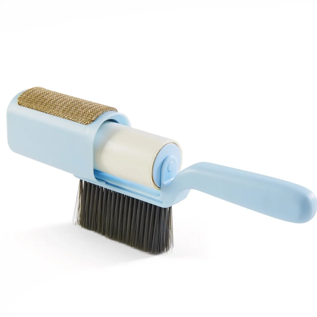 Housses Et Accessoires De Rangement|Tempsl Brosse 3 en 1 bleue