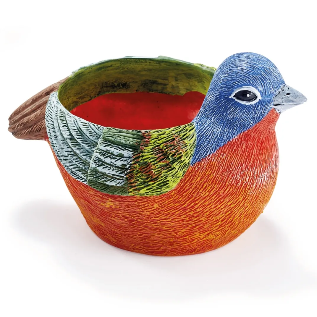 Décorations Jardin Et Extérieur|Tempsl Cache-pot rouge-gorge