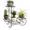 Décorations|Petits Meubles|Tempsl Chariot porte-plantes