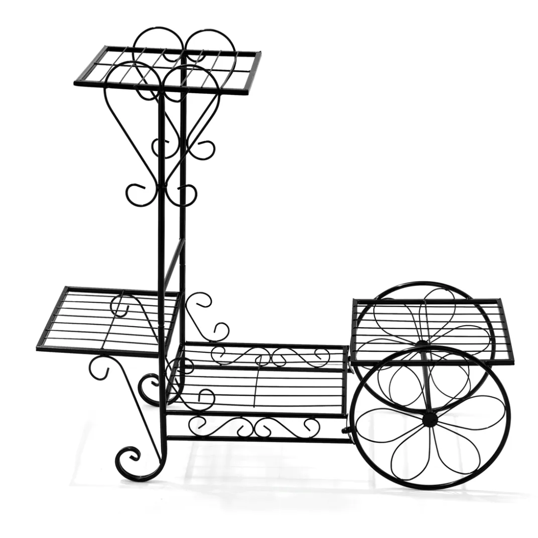 Décorations|Petits Meubles|Tempsl Chariot porte-plantes
