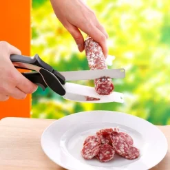 Découpe|Ustensiles De Cuisine Malins|Tempsl Ciseaux planche