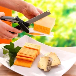 Découpe|Ustensiles De Cuisine Malins|Tempsl Ciseaux planche