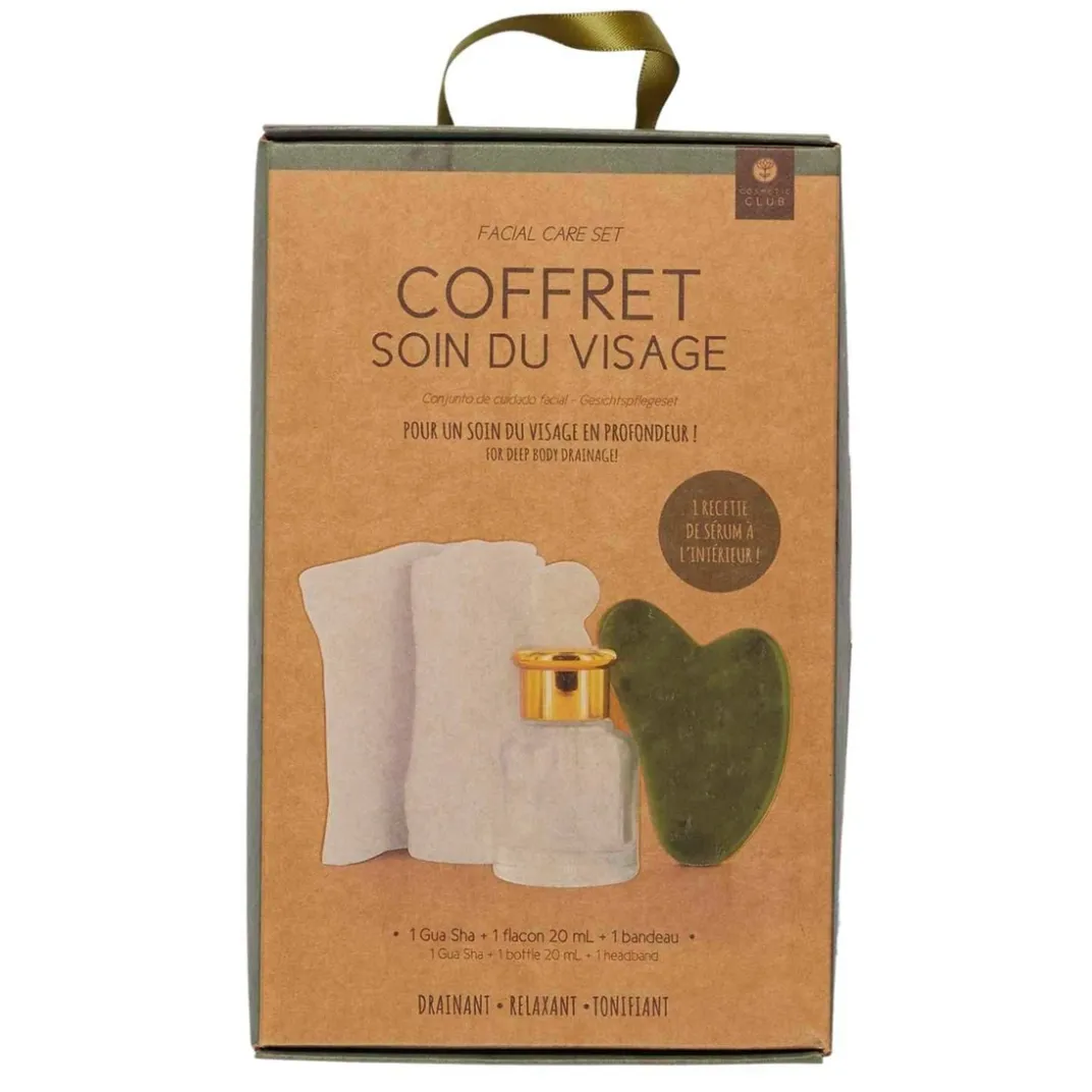 Idées Cadeaux Noël|Produits De Beauté|Tempsl Coffret massage Guasha visage