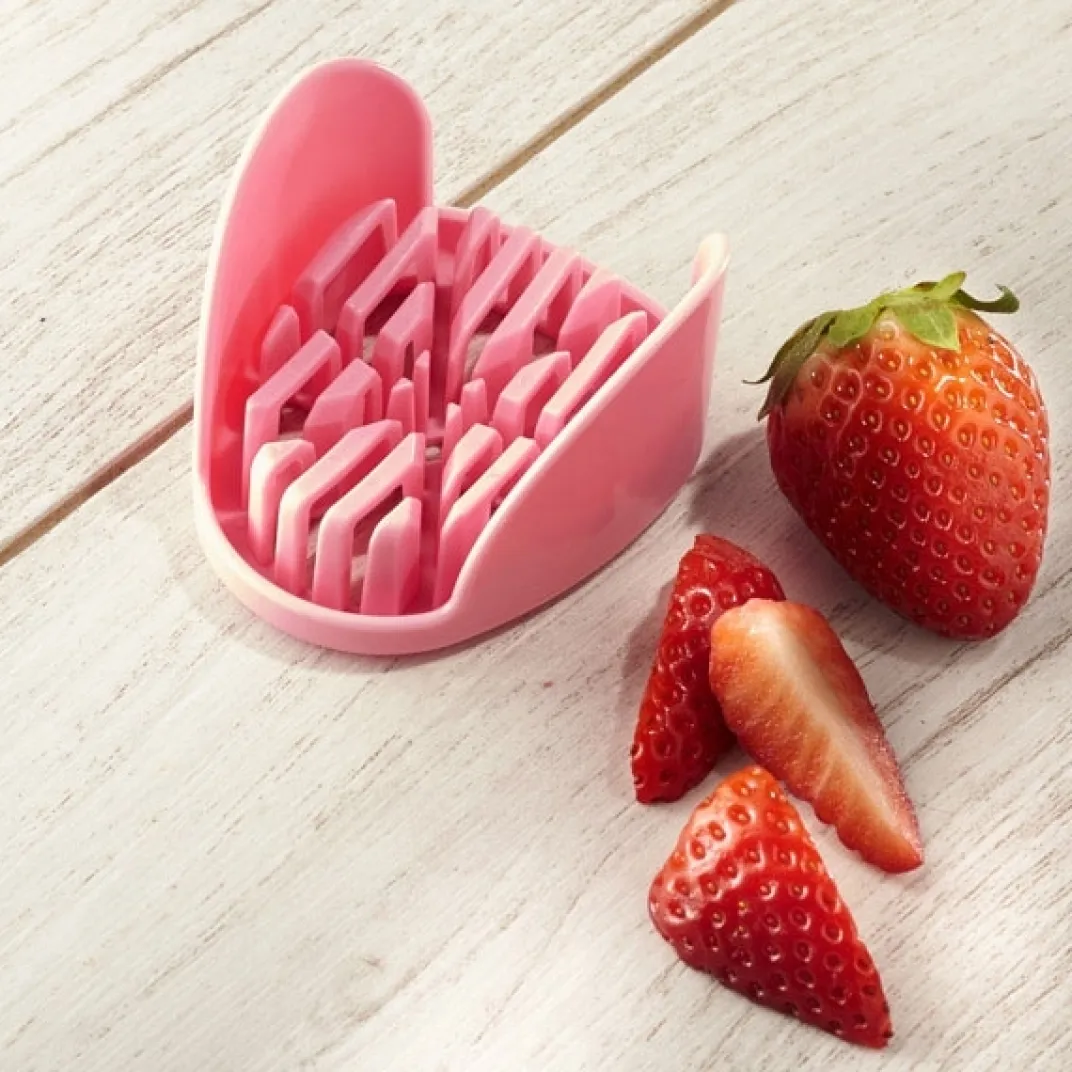 Accessoires Pâtisserie Et Confiture|Ustensiles De Cuisine Malins|Tempsl Coupe-fraises 3 en 1