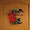 Décorations Intérieures Noël|Décorations|Tempsl Couronne chats