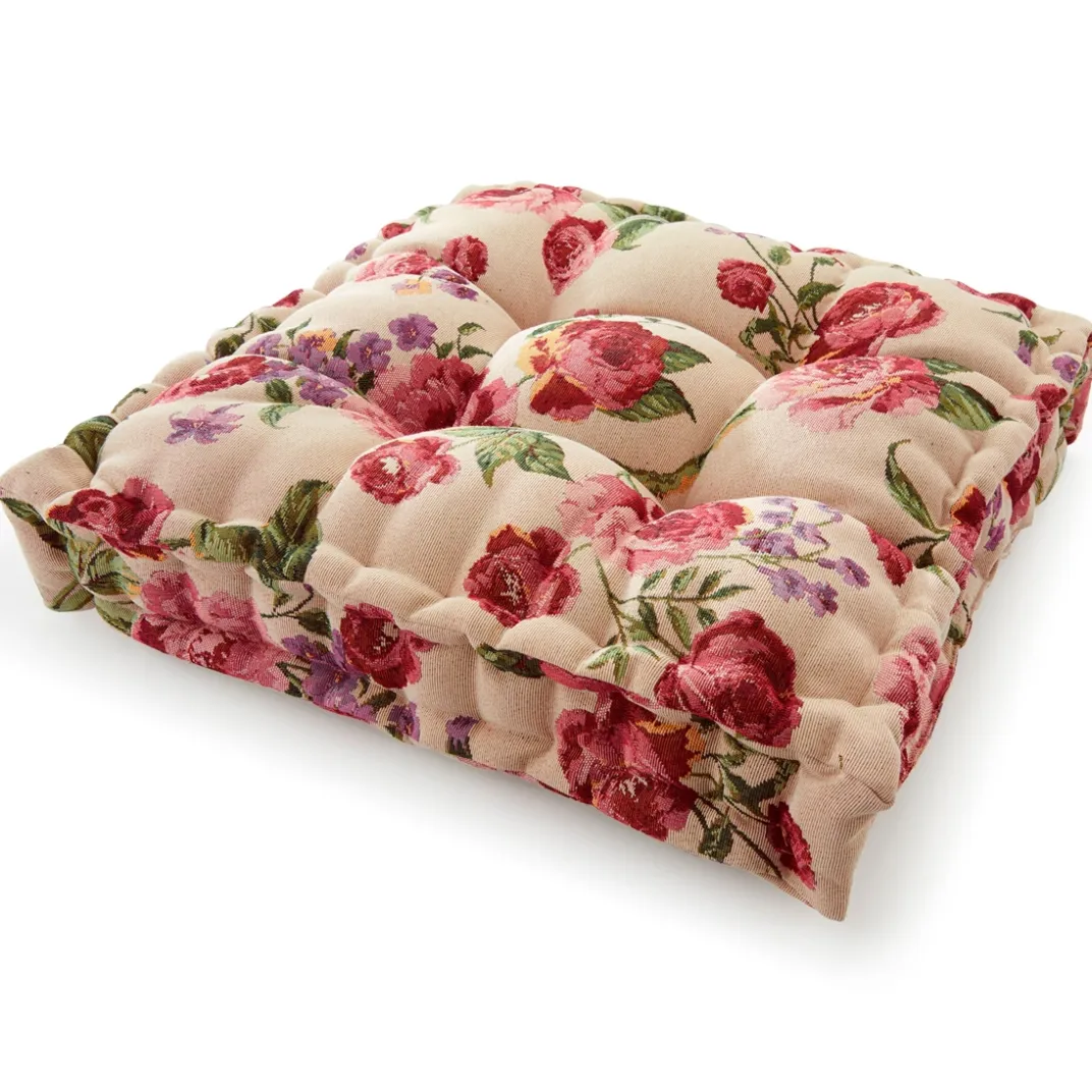 Décorations|Tempsl Coussin réhausseur de chaise floral