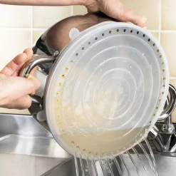 Cuisson Et Accessoires|Ustensiles De Cuisine Malins|Tempsl Couvercle égouttoir silicone