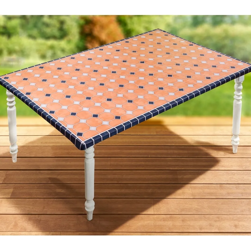 Art De La Table|Tempsl Couvre-table mosaïque Ronde ou Rectangulaire