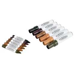 Accessoires Bricolage Et Astuces|Tempsl 6 crayons + 6 feutres retouche meubles