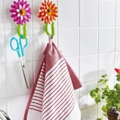 Organisation Et Entretien|Tempsl Crochet fleur orange