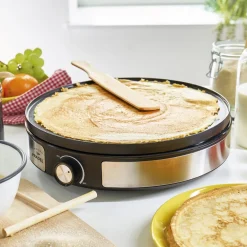 Petit Électroménager|Tempsl Crêpière électrique réversible Pradel France ®