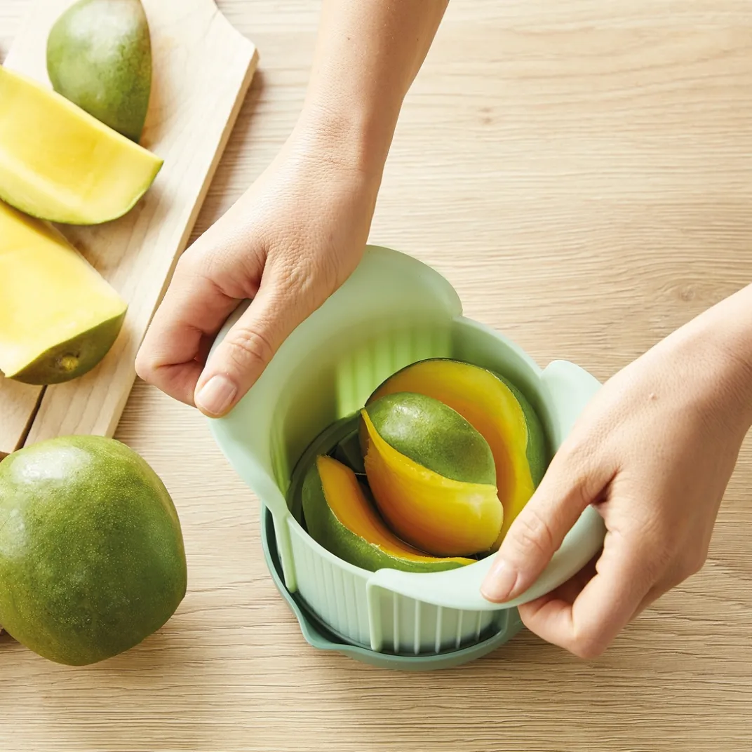 Découpe|Tempsl Découpe fruits 3 en 1