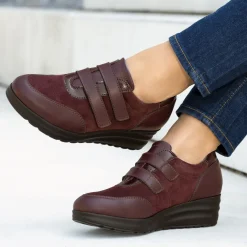 Chaussures, Chaussons Et Accessoires|Tempsl Derbies Pédilège Danaé noir ou bordeaux