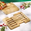 Décorations Cuisine|Art De La Table|Tempsl Dessous de plat extensible bambou