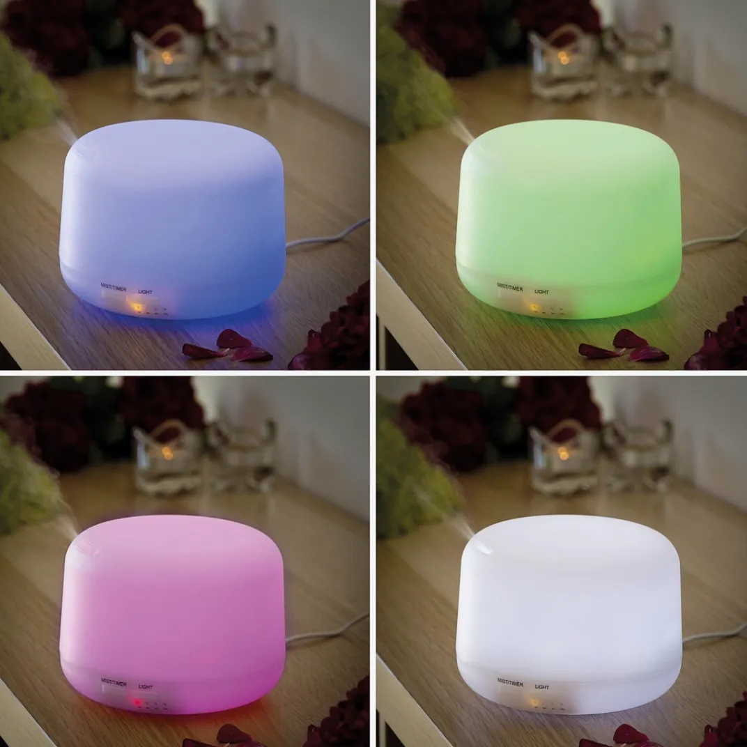 Idées Cadeaux Noël|Décorations|Tempsl Diffuseur humidificateur LED