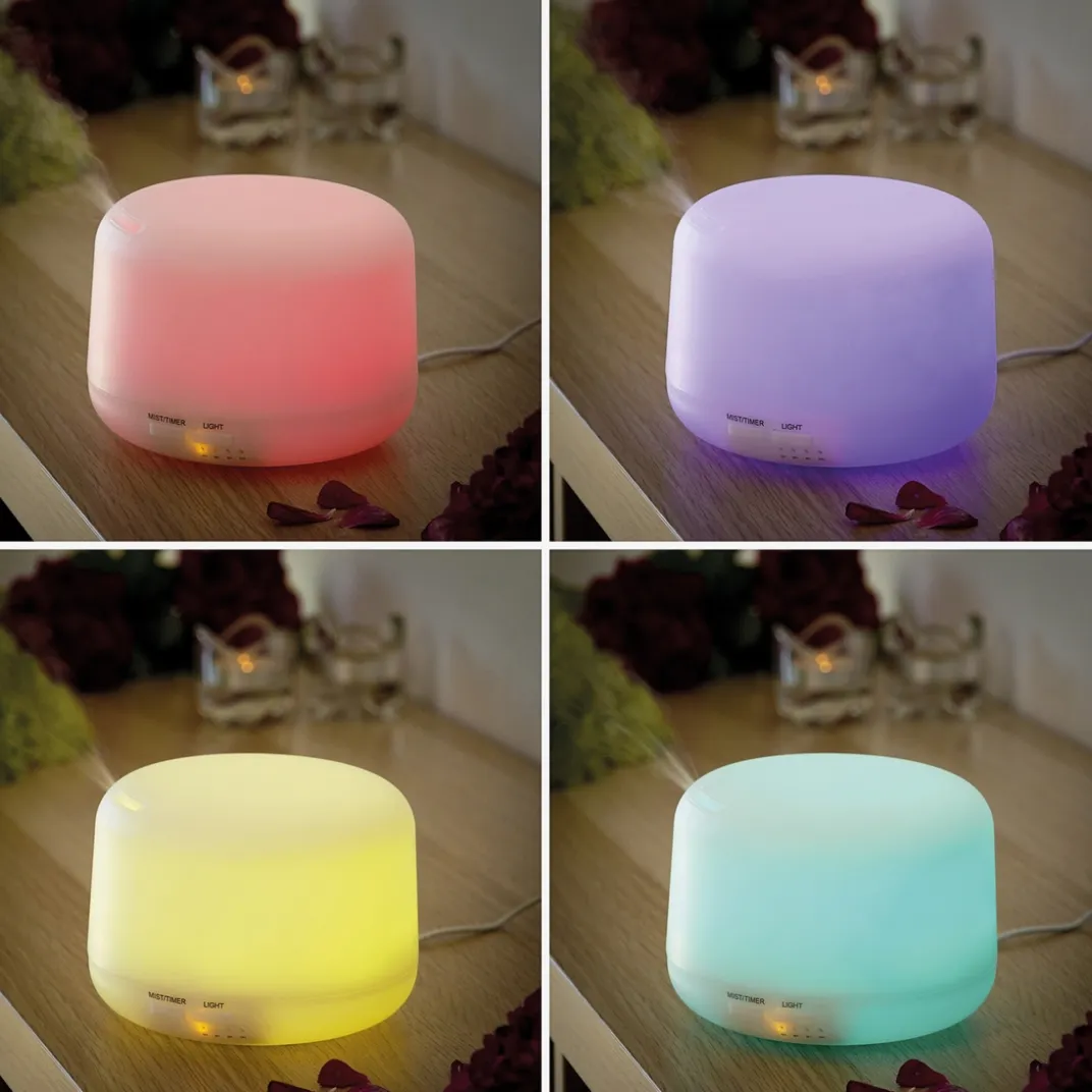 Idées Cadeaux Noël|Décorations|Tempsl Diffuseur humidificateur LED