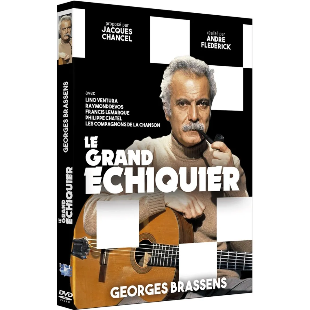 Cd, Dvd, Livres Et Jeux|Tempsl Dvd le grd echiquier de georges brassens