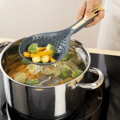 Cuisson Et Accessoires|Ustensiles De Cuisine Malins|Tempsl Ecumoire XXL + pince