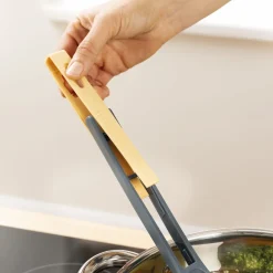 Cuisson Et Accessoires|Ustensiles De Cuisine Malins|Tempsl Ecumoire XXL + pince