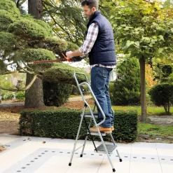 Accessoires Bricolage Et Astuces|Tempsl Escabeau 3 marches