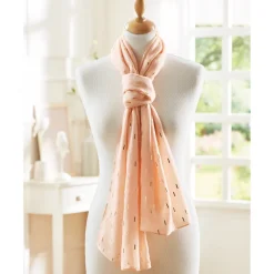 Sacs, Bijoux Et Accessoires|Tempsl Etole foulard rose poudré