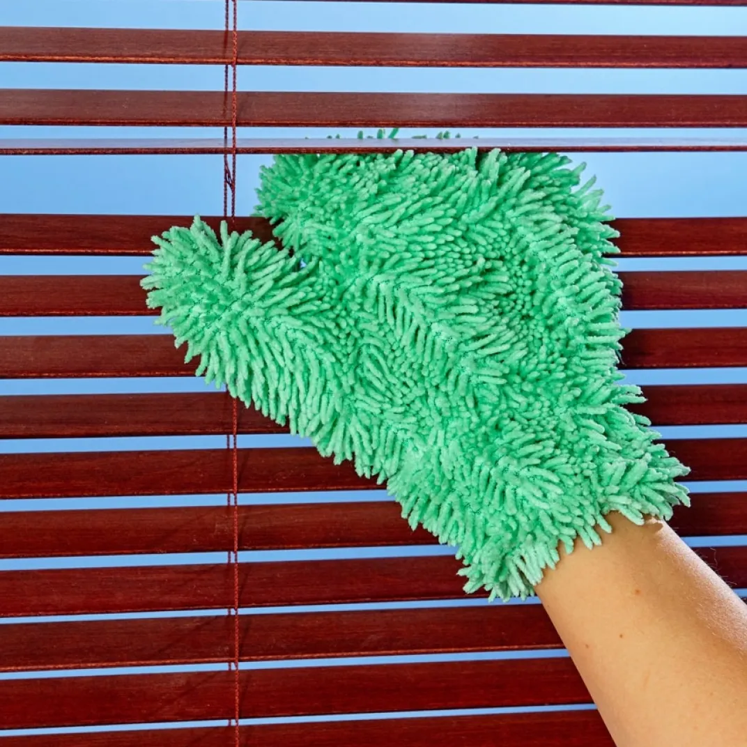 Matériels De Nettoyage|Tempsl Gant chenille microfibre