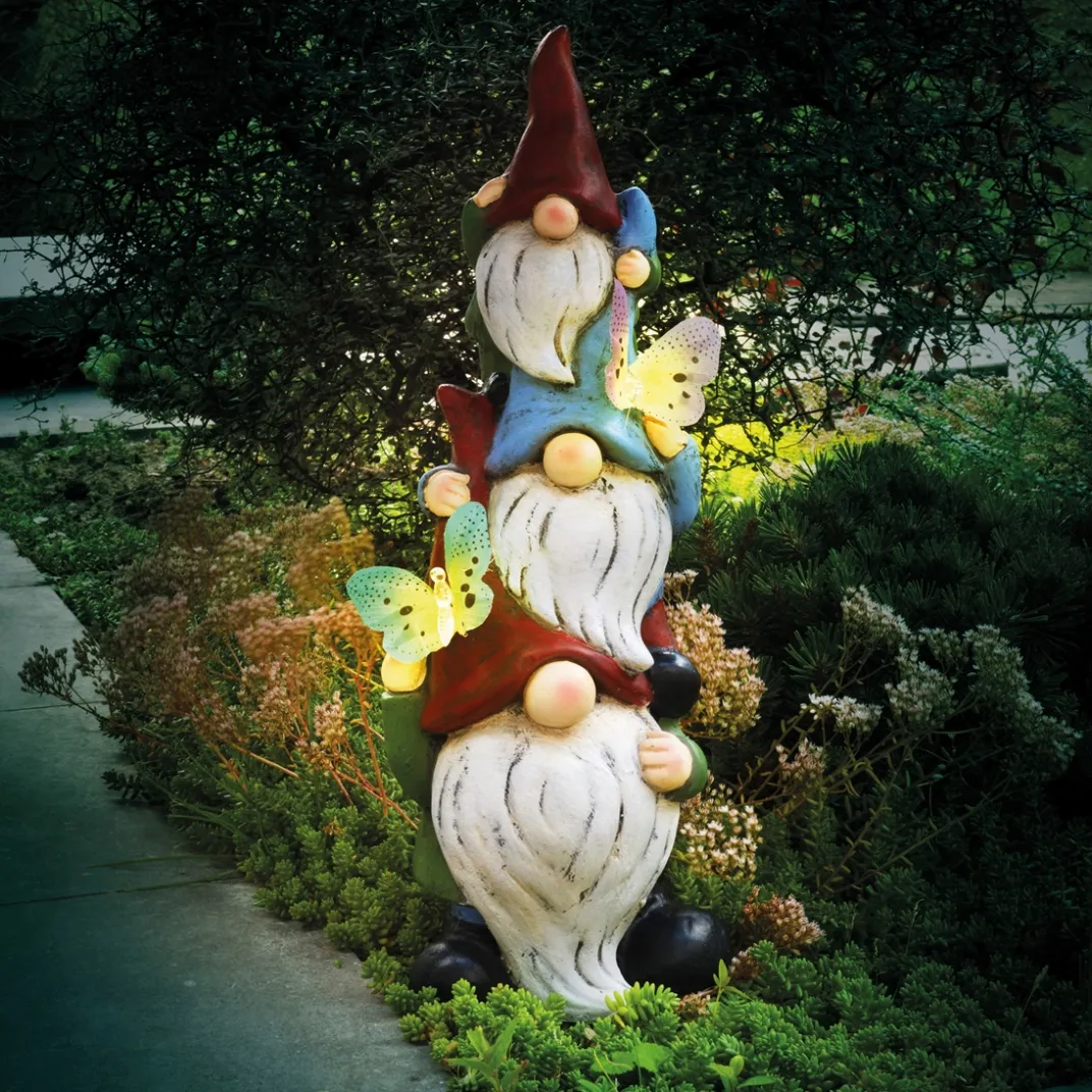 Décorations Jardin Et Extérieur|Tempsl Gnome solaire