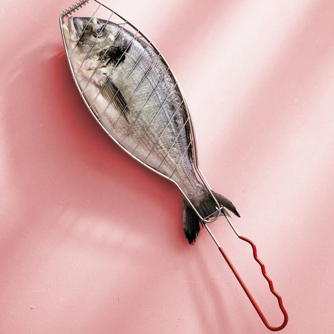 Cuisson Et Accessoires|Tempsl Grille poisson barbecue