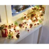 Décorations Intérieures Noël|Table De Noël|Tempsl Guirlande pommes de pin