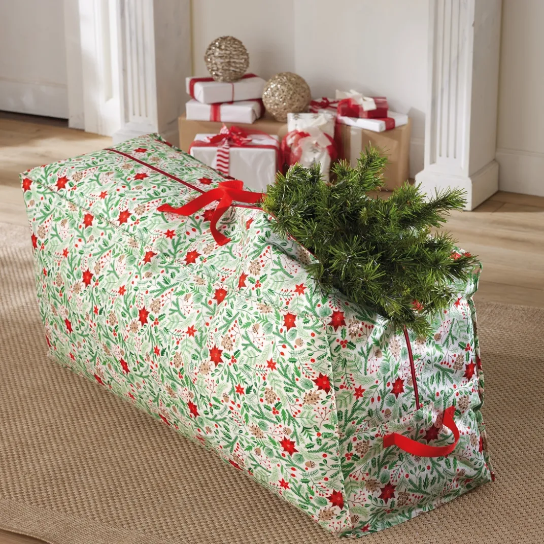 Décorations Intérieures Noël|Emballages Cadeaux|Tempsl Housse rangement sapin