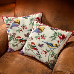 Décorations|Tempsl Housses coussins oiseaux
