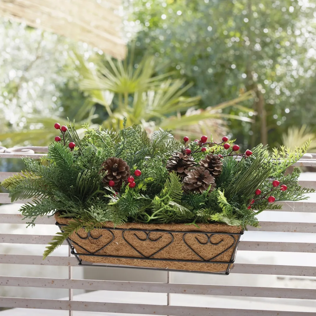 Décorations Intérieures Noël|Décorations Extérieures Noël|Tempsl Jardinière de Noël
