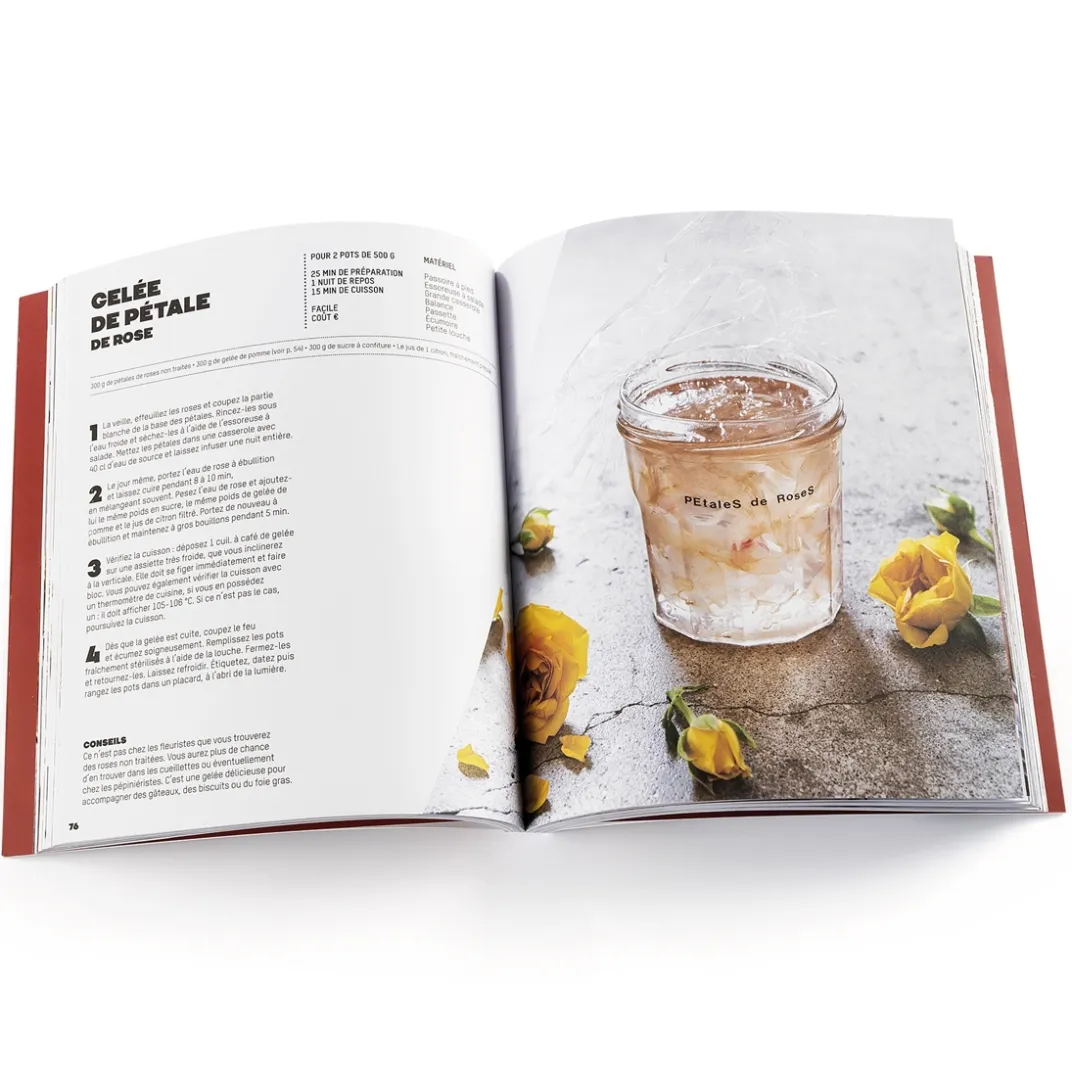 Idées Cadeaux Noël|Accessoires Pâtisserie Et Confiture|Tempsl Livre "Confitures, gelées et marmelades"