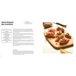 Livres De Cuisine|Tempsl Livre 100 recettes apéritives créatives