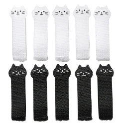 Accessoires Bureau|Tempsl Lot de 10 attaches câbles chats
