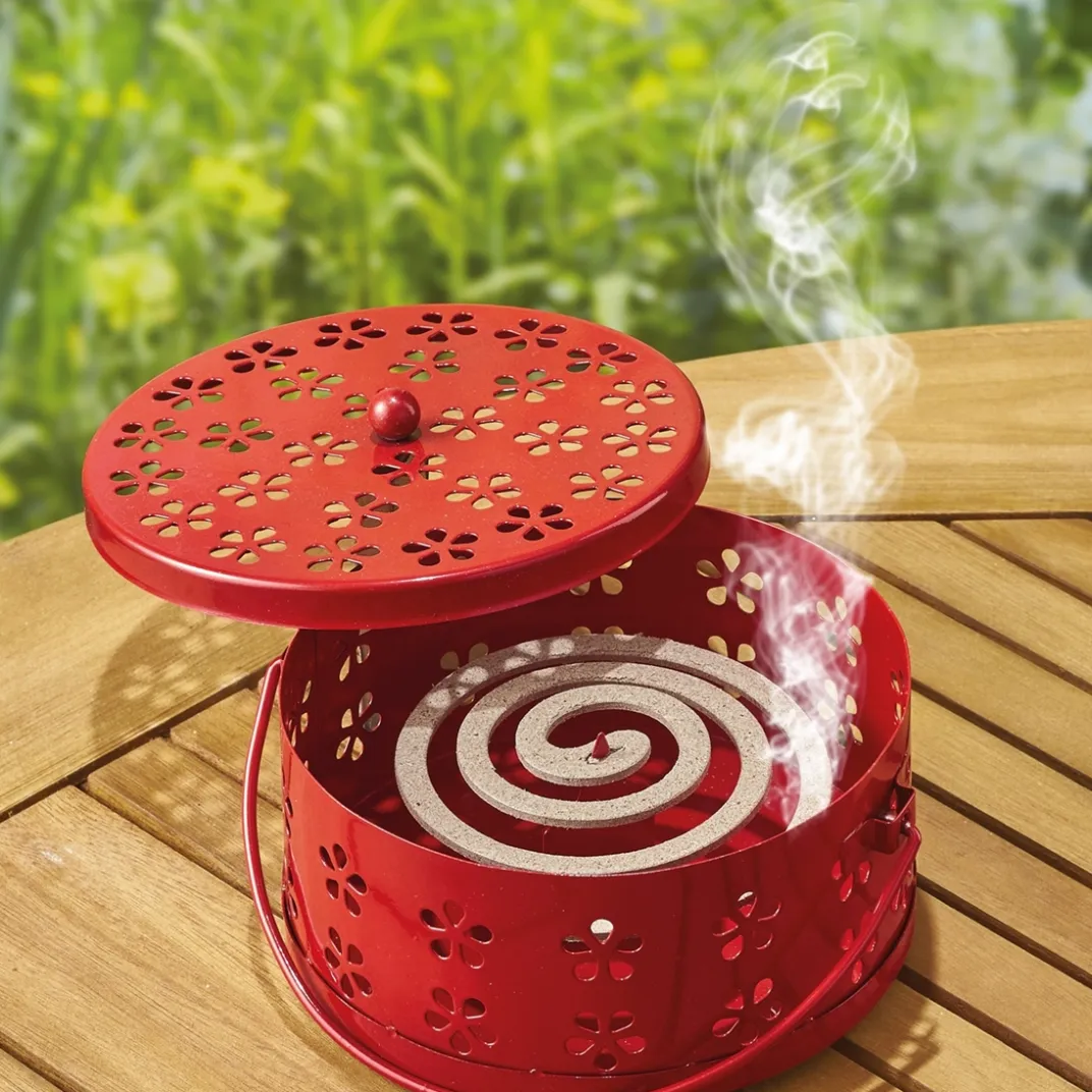 Décorations Jardin Et Extérieur|Anti-Nuisibles Et Anti-Insectes|Tempsl Lot de 2 brûleurs anti-insectes vintage