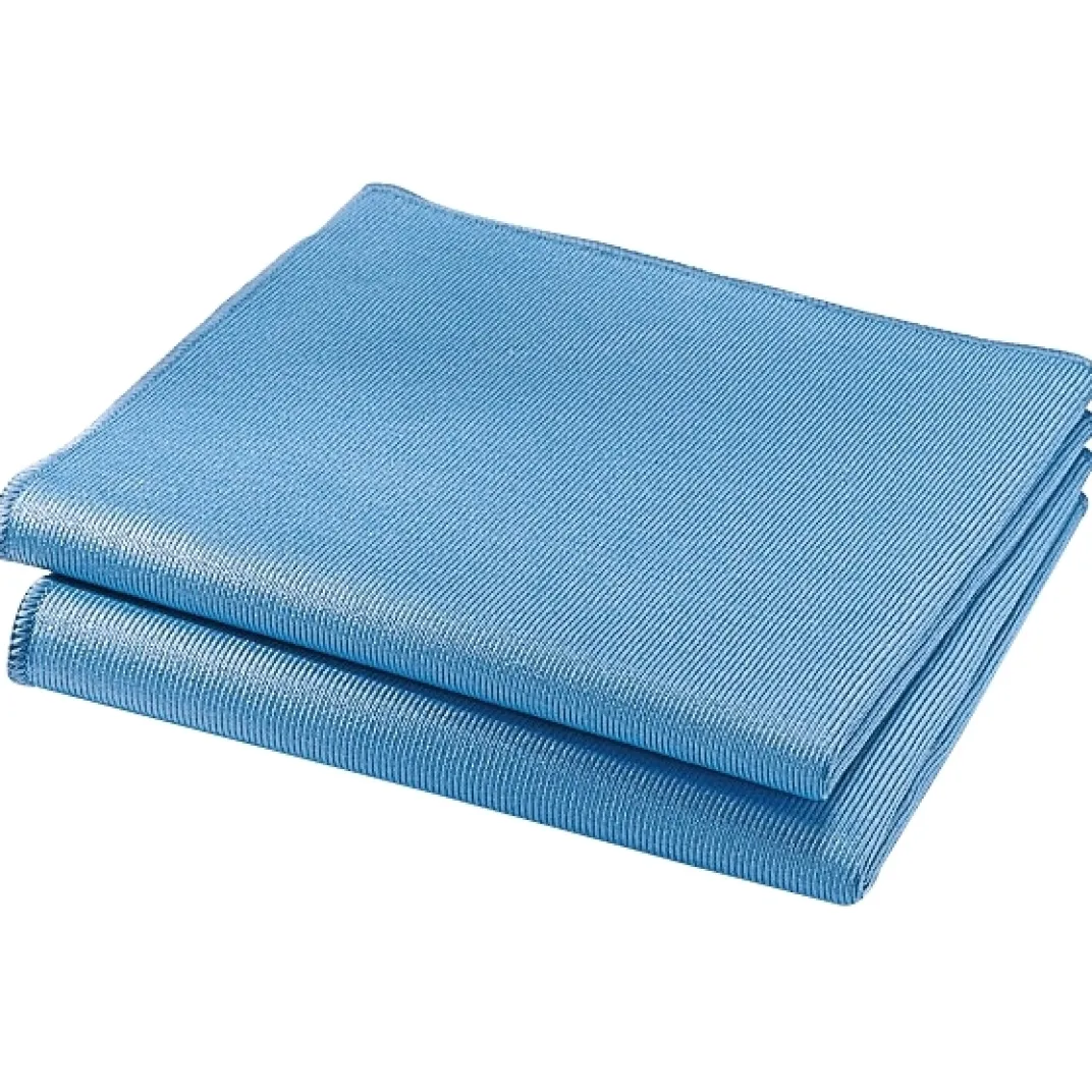 Matériels De Nettoyage|Tempsl Lot de 2 chiffons microfibres spécial vitres