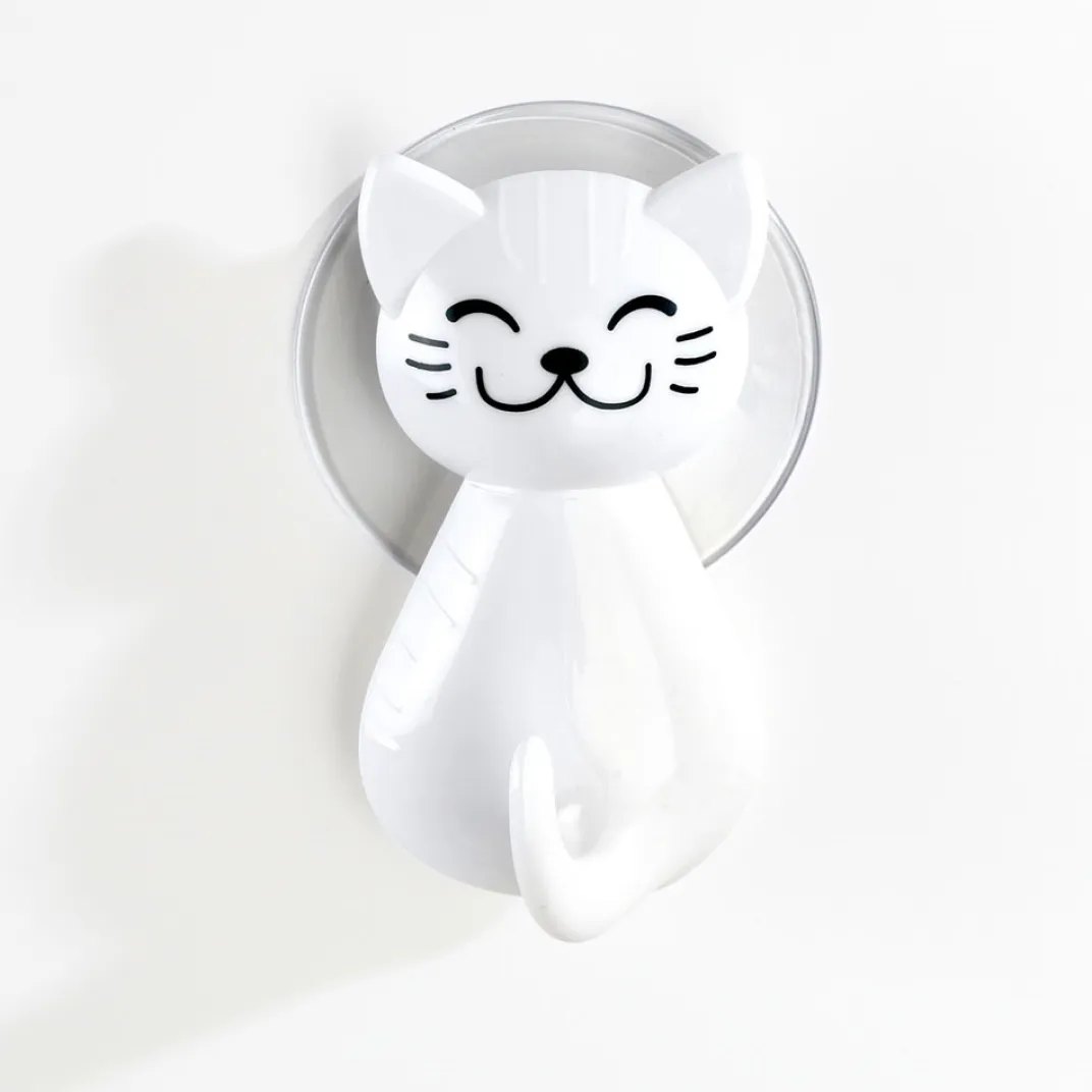 Salle De Bain Et Hygiène|Tempsl Lot de 2 crochets à ventouse chat