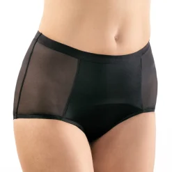 Salle De Bain Et Hygiène|Tempsl Lot de 2 culottes anti-fuites Noir - taille M