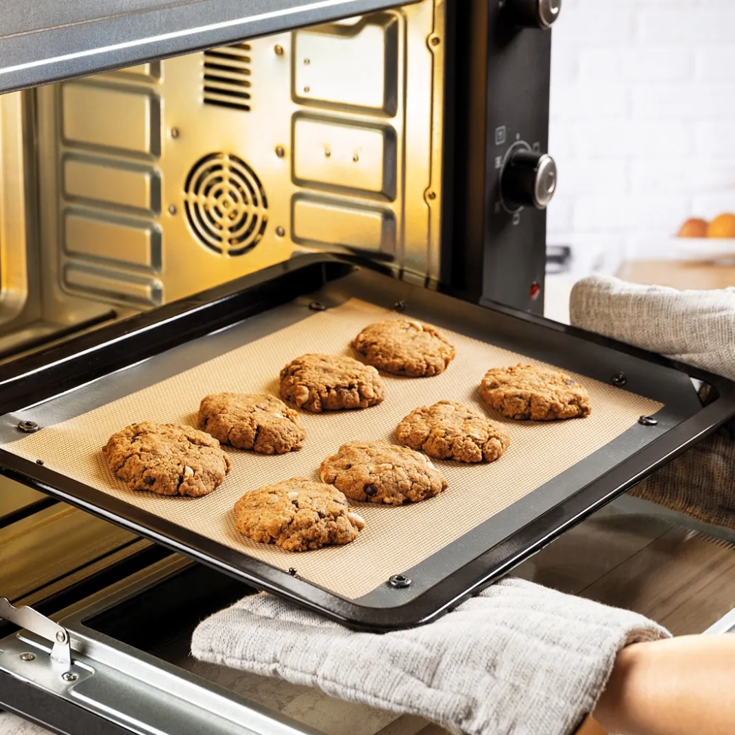Cuisson Et Accessoires|Tempsl Lot de 2 feuilles de cuisson réutilisables pour le four