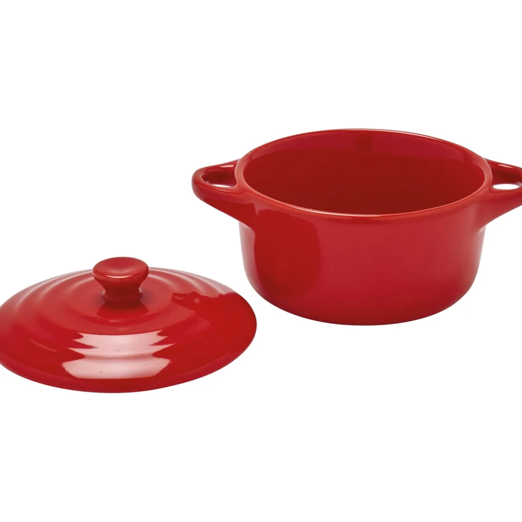 Idées Cadeaux Noël|Cuisson Et Accessoires|Tempsl Lot de 4 mini-cocottes Pradel France ®