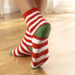 Idées Cadeaux Noël|Sous-Vêtements|Tempsl Lot de 3 paires de chaussettes de Noël