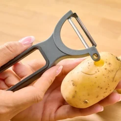 Découpe|Ustensiles De Cuisine Malins|Tempsl Lot de 3 éplucheurs légumes